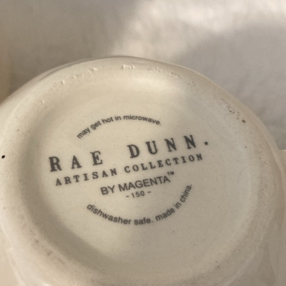 Rae Dunn 2018 Christmas Merry & Give Cream and Sugar Set - Picture 6 of 8